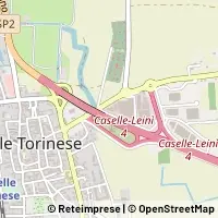 Mapa Caselle Torinese