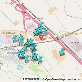 Mappa Strada Provinciiale, 26864 Ospedaletto Lodigiano LO, Italia (0.48621)