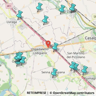 Mappa Strada Provinciiale, 26864 Ospedaletto Lodigiano LO, Italia (3.04375)