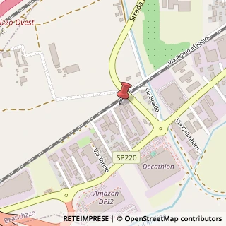 Mappa Via Fratelli Rosselli, 34, 10032 Brandizzo, Torino (Piemonte)