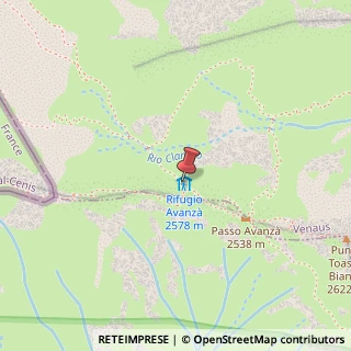 Mappa SP 255 della Val Clarea, 10050 Venaus TO, Italia, 10050 Venaus, Torino (Piemonte)