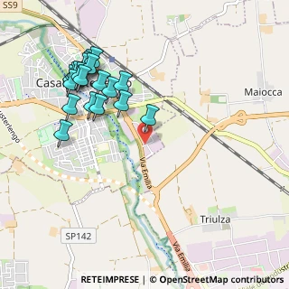 Mappa Via Duccio Galimberti, 26841 Casalpusterlengo LO, Italia (1.1085)