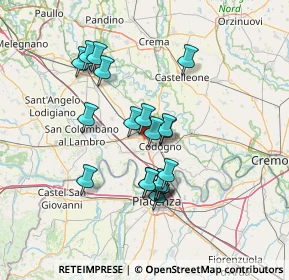 Mappa Via Duccio Galimberti, 26841 Casalpusterlengo LO, Italia (12.0735)