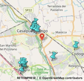 Mappa Via Duccio Galimberti, 26841 Casalpusterlengo LO, Italia (2.15214)