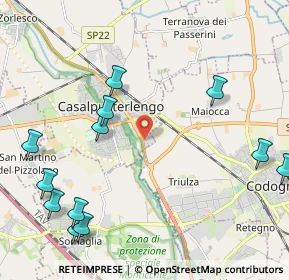 Mappa Via Duccio Galimberti, 26841 Casalpusterlengo LO, Italia (2.81462)