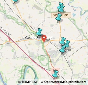 Mappa Via Duccio Galimberti, 26841 Casalpusterlengo LO, Italia (5.31154)