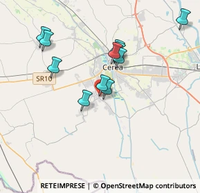 Mappa Via Vittorio Veneto, 37052 Casaleone VR, Italia (3.35182)