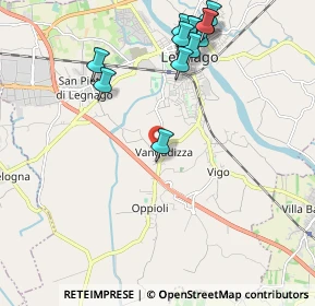 Mappa Via Redentore, 37045 Legnago VR, Italia (2.33692)