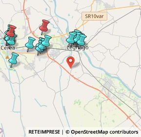 Mappa Via Redentore, 37045 Legnago VR, Italia (4.886)