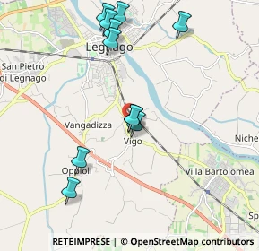 Mappa Via Goito, 37045 Legnago VR, Italia (2.02818)