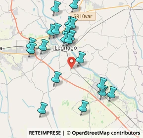 Mappa Via Goito, 37045 Legnago VR, Italia (4.0775)
