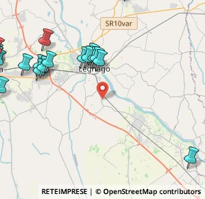 Mappa Via Goito, 37045 Legnago VR, Italia (5.7605)