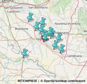 Mappa Via Goito, 37045 Legnago VR, Italia (9.13583)