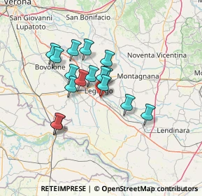 Mappa Via Goito, 37045 Legnago VR, Italia (10.80375)