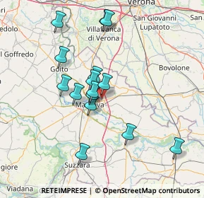 Mappa 46030 Mottella MN, Italia (12.95533)