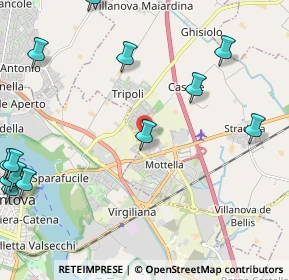 Mappa 46030 Mottella MN, Italia (3.09385)