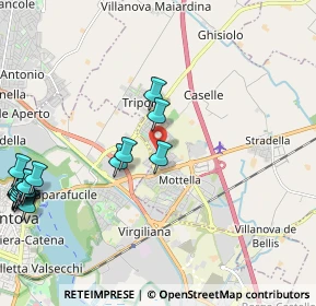 Mappa 46030 Mottella MN, Italia (2.995)