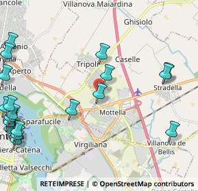 Mappa 46030 Mottella MN, Italia (3.121)