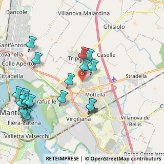 Mappa Via Venezia, 46030 Mottella MN, Italia (2.423)