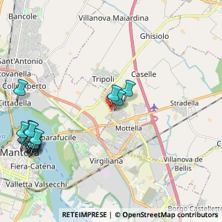 Mappa Via Venezia, 46030 Mottella MN, Italia (3.125)