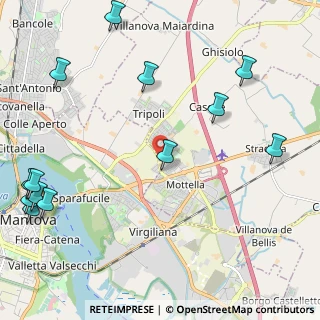Mappa Via Venezia, 46030 Mottella MN, Italia (3.03615)