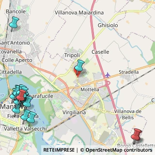 Mappa Via Venezia, 46030 Mottella MN, Italia (3.663)