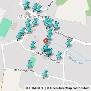 Mappa Via Garibaldi, 27010 Miradolo Terme PV, Italia (0.12308)
