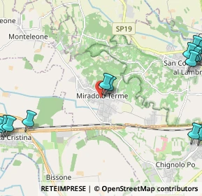 Mappa Via Garibaldi, 27010 Miradolo Terme PV, Italia (3.39375)