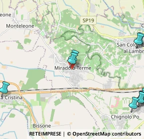 Mappa Via Garibaldi, 27010 Miradolo Terme PV, Italia (3.33091)