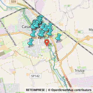 Mappa Via San Francesco, 26841 Casalpusterlengo LO, Italia (0.834)