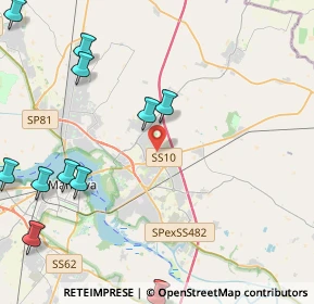 Mappa 46030 San Giorgio Bigarello MN, Italia (5.77182)