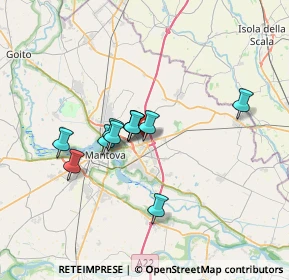 Mappa 46030 San Giorgio Bigarello MN, Italia (5.18364)