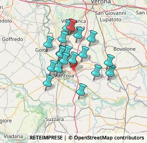 Mappa 46030 San Giorgio Bigarello MN, Italia (10.589)