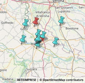 Mappa 46030 San Giorgio Bigarello MN, Italia (8.89091)