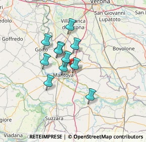 Mappa 46030 San Giorgio Bigarello MN, Italia (9.98182)