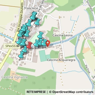 Mappa Strada del Gravellone, 27100 Pavia PV, Italia (0.25926)