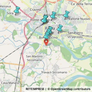 Mappa Strada del Gravellone, 27100 Pavia PV, Italia (1.85)