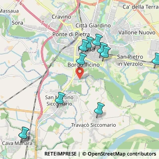 Mappa Strada del Gravellone, 27100 Pavia PV, Italia (2.36636)
