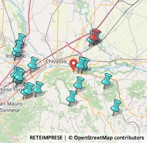 Mappa SP 590 KM21+800, 10020 San Sebastiano da po TO, Italia (9.309)