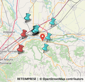 Mappa SP 590 KM21+800, 10020 San Sebastiano da po TO, Italia (5.75688)