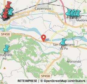 Mappa SP 590 KM21+800, 10020 San Sebastiano da po TO, Italia (3.746)