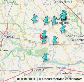 Mappa Via Europa, 27010 Filighera PV, Italia (7.20769)