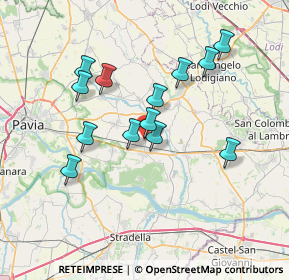 Mappa Via Europa, 27010 Filighera PV, Italia (6.43462)