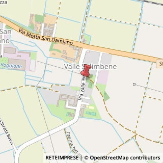 Mappa Via Valle, 4, 27010 Valle Salimbene, Pavia (Lombardia)