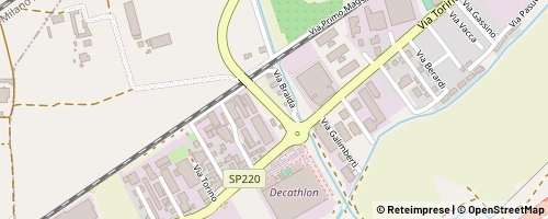 Mappa Brandizzo