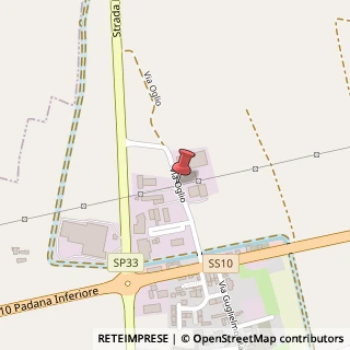 Mappa Via Oglio, 4, 26030 Cicognolo, Cremona (Lombardia)
