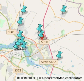 Mappa 46030 San Giorgio di Mantova MN, Italia (4.23182)