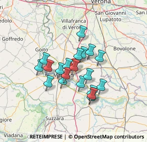 Mappa 46030 San Giorgio di Mantova MN, Italia (10.0445)