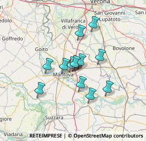 Mappa 46030 San Giorgio di Mantova MN, Italia (9.71538)