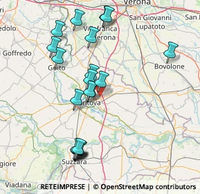 Mappa 46030 San Giorgio di Mantova MN, Italia (15.9545)